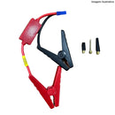 AUXILIAR DE PARTIDA 4 EM 1 CARREGA BATERIA + BOMBA DE AR PORTÁTIL + LANTERNA + POWERBANK SMARTPHONE