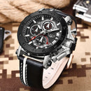 Mens Watches Top Brand Luxury Quartz Watch For Men Waterproof Sport Big