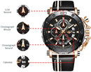 Mens Watches Top Brand Luxury Quartz Watch For Men Waterproof Sport Big