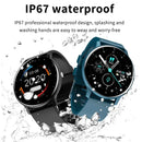 New Smart Watch Men Full Touch Screen Sport Fitness Watch IP67 Waterproof