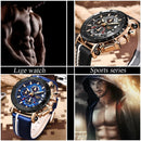 Mens Watches Top Brand Luxury Quartz Watch For Men Waterproof Sport Big