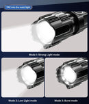 High Strong Power Led Flashlights 2000LM Tactical T