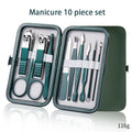 Ouriner 6-18Pcs Portable Manicure Sets Pedicure Kits Bright