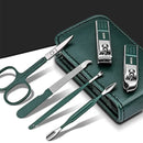 Ouriner 6-18Pcs Portable Manicure Sets Pedicure Kits Bright