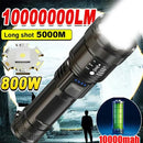 High Strong Power Led Flashlights 2000LM Tactical T