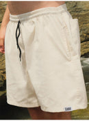 BERMUDA DE LINHO BRANCA